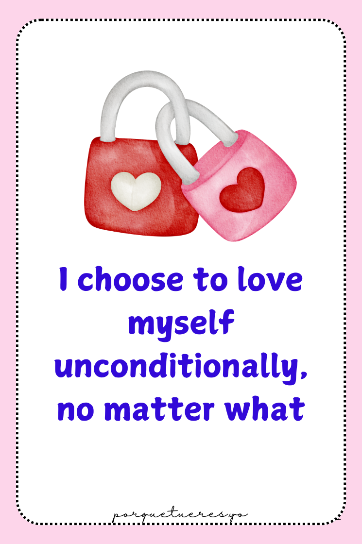 100 Self Love Affirmations Deck Digital Download | Printable Daily Affirmations for Confidence, Self-Worth, & Positivity | Instant PDF